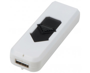 Zapalniczka ładowana na USB - biała