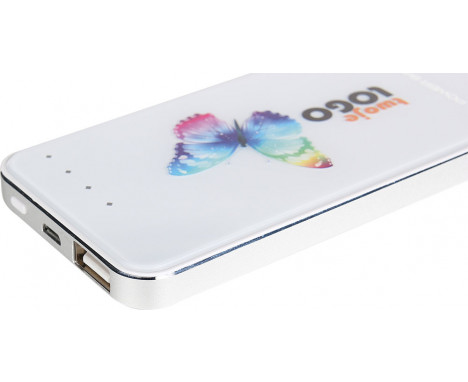 Power Bank 4000mAh biały