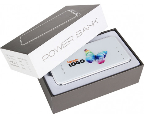 Power Bank 4000mAh biały