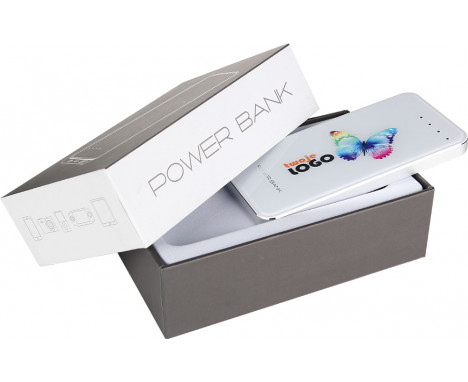 Power Bank 4000mAh biały