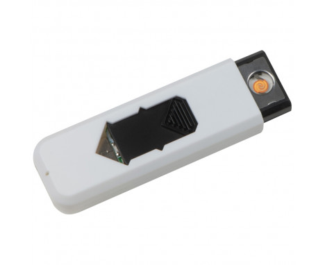Zapalniczka ładowana na USB - biała