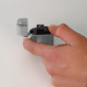 Zapalniczka ładowana na USB - srebrna